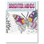 SCS2125B Adult Coloring and Large Print Puzzle Book